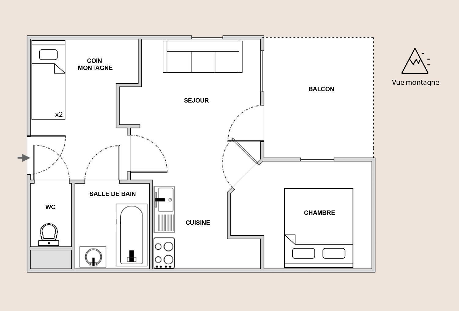 Cozyloge, Orelle & Les 3 Vallees Экстерьер фото