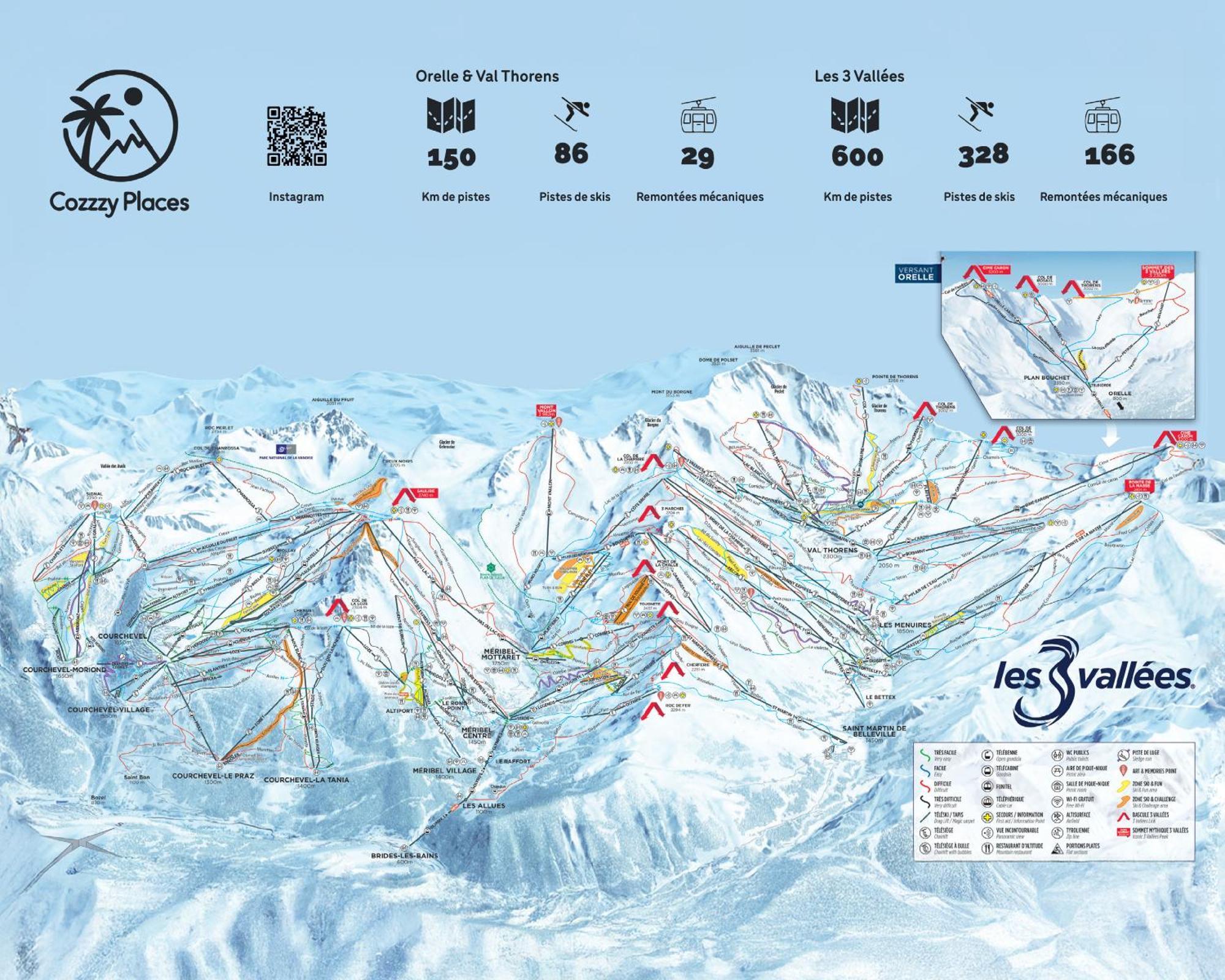 Cozyloge, Orelle & Les 3 Vallees Экстерьер фото